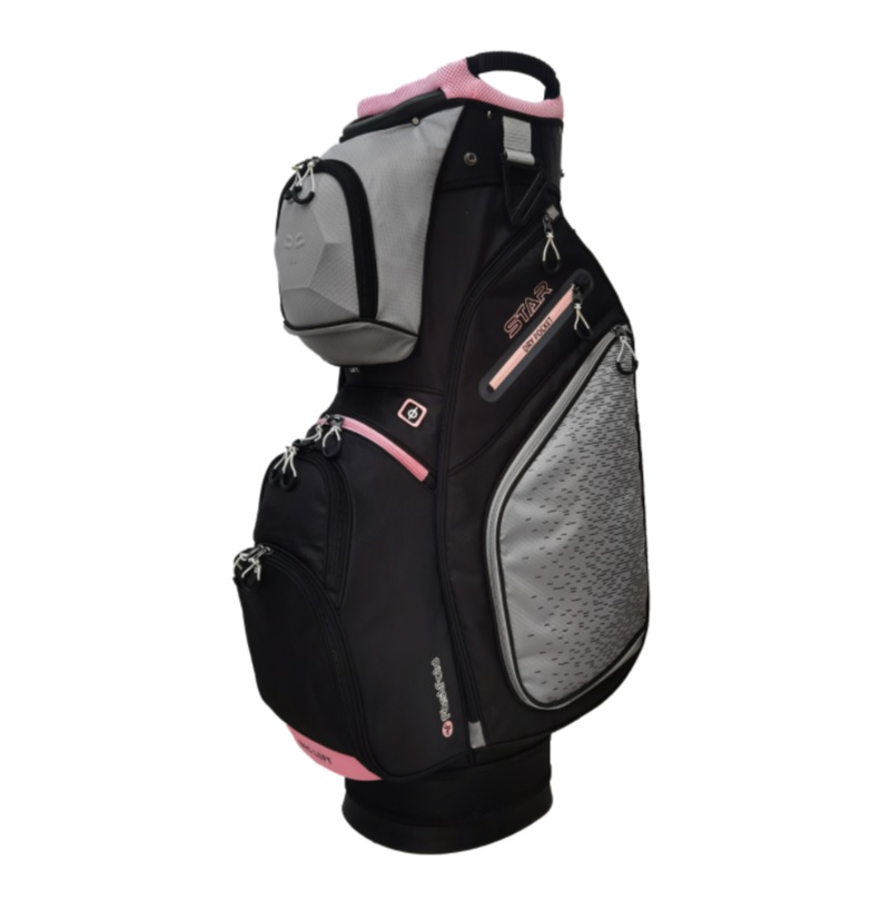 Combi: T4G MC Elektrische Golftrolley met FastFold Cartbag "STAR" - Afbeelding 4