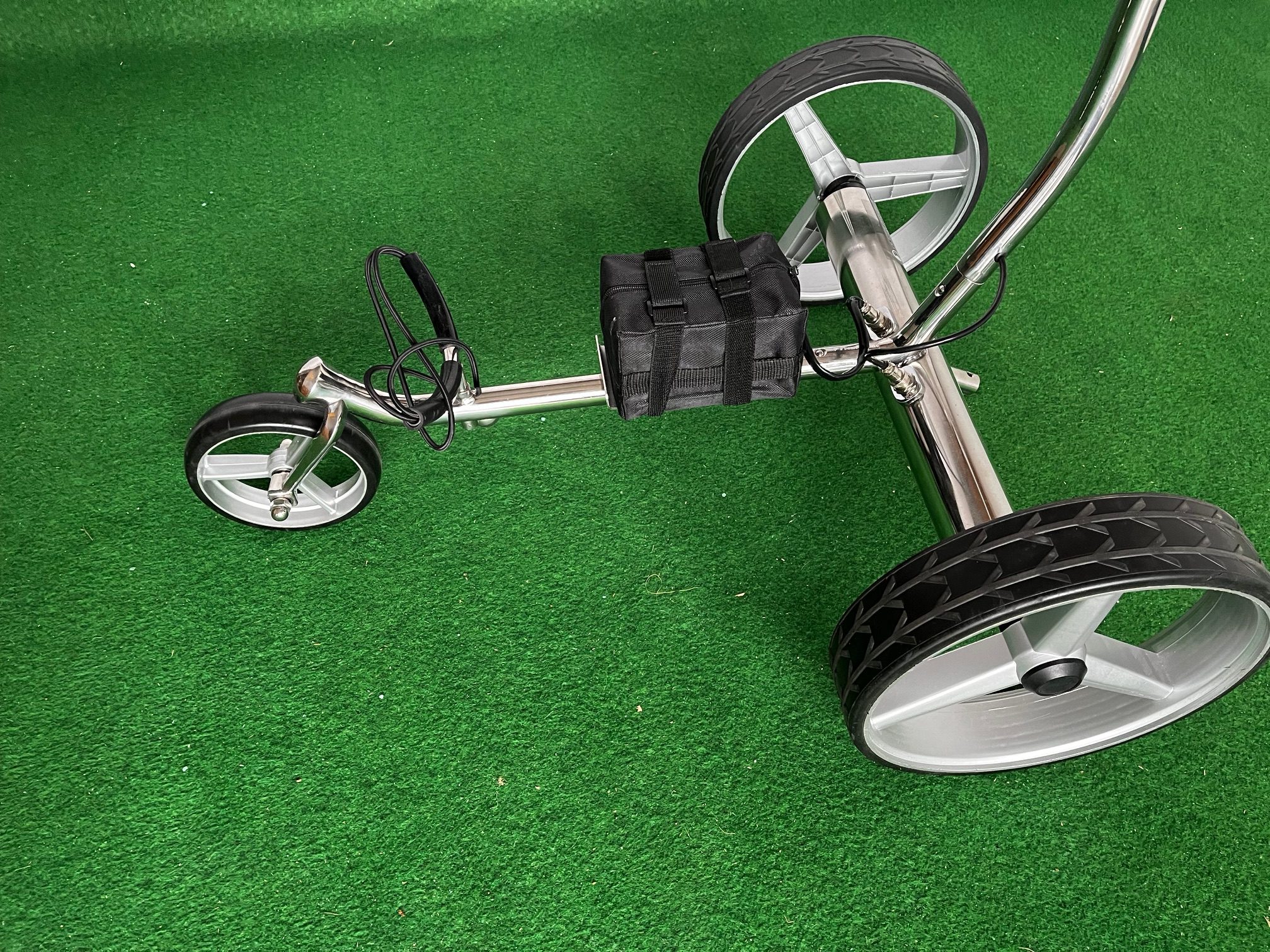 T4G GT3 Electrische Golftrolley RVS (remote) - Afbeelding 4