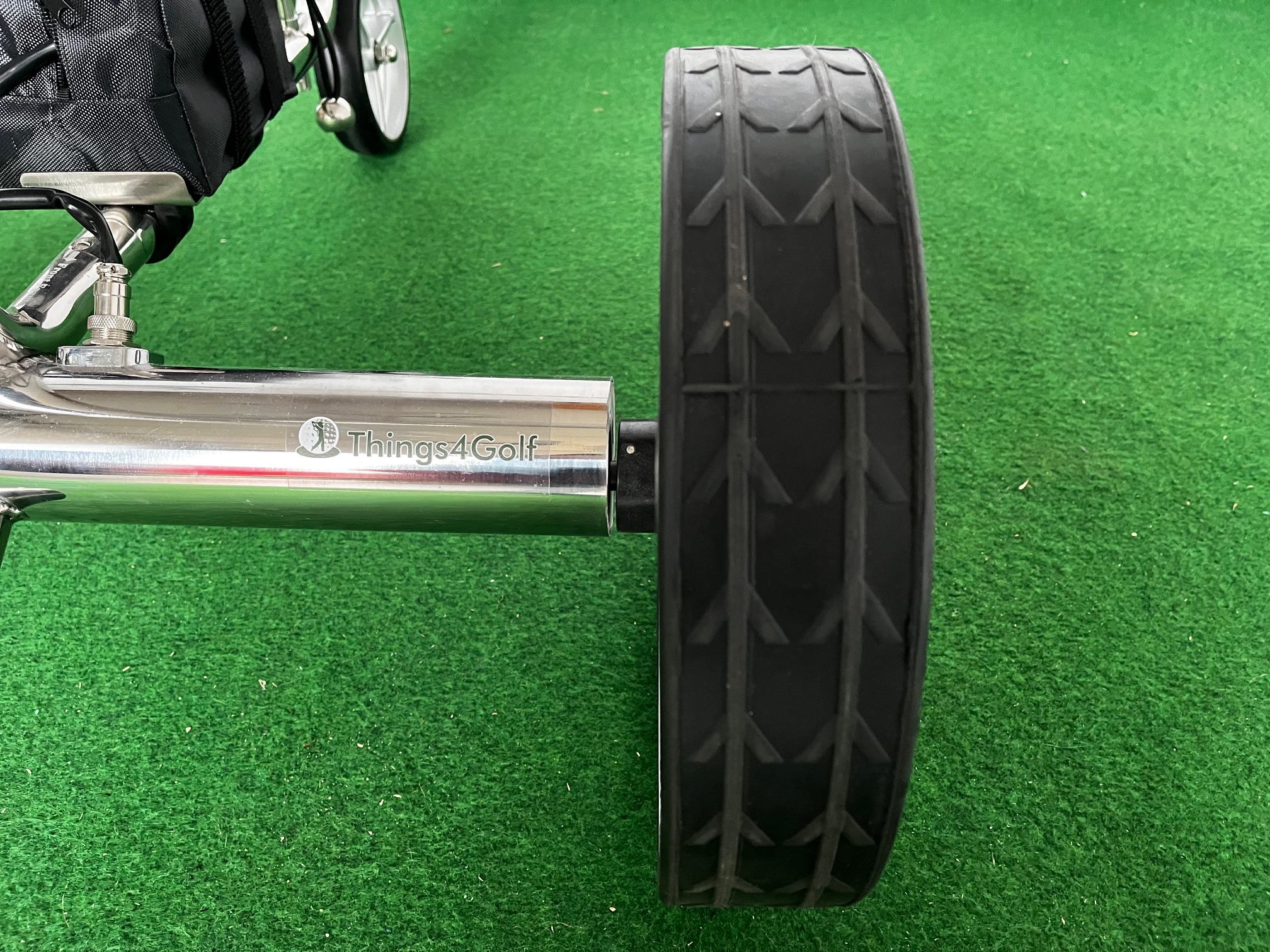 T4G GT2 Electrische Golftrolley RVS (remote) "Package Deal" - Afbeelding 5