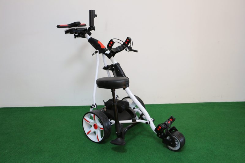 Combi: T4G MC Elektrische Golftrolley met FastFold Cartbag "STAR"